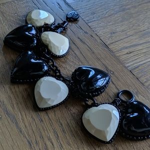Betsy Johnson heart bracelet